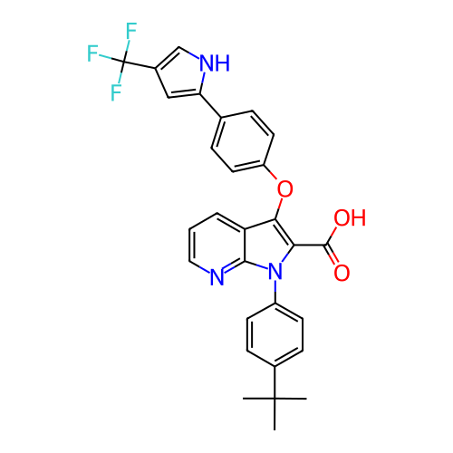 Chemical structure of BindingDB Monomer ID 50173345