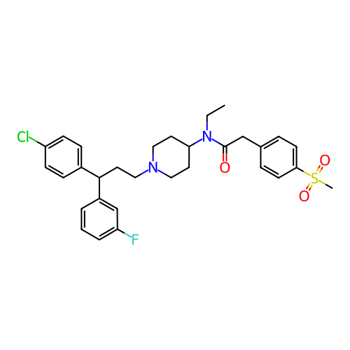 Chemical structure of BindingDB Monomer ID 50173386