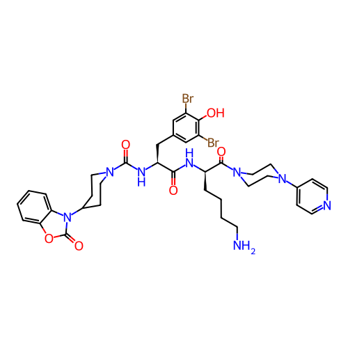 Chemical structure of BindingDB Monomer ID 50173486