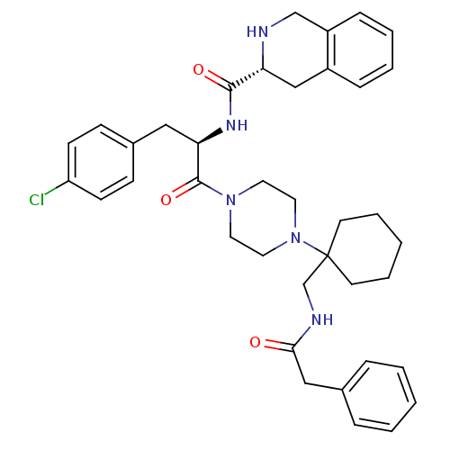 Chemical structure of BindingDB Monomer ID 50174243