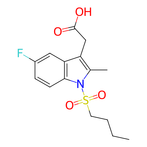 Chemical structure of BindingDB Monomer ID 50174359