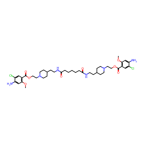 Chemical structure of BindingDB Monomer ID 50174417