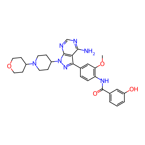 Chemical structure of BindingDB Monomer ID 50175204