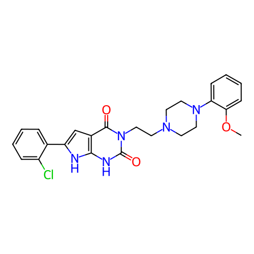 Chemical structure of BindingDB Monomer ID 50175311