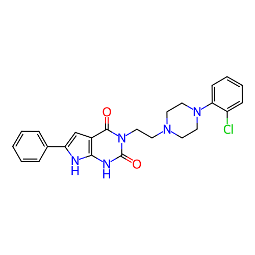 Chemical structure of BindingDB Monomer ID 50175318
