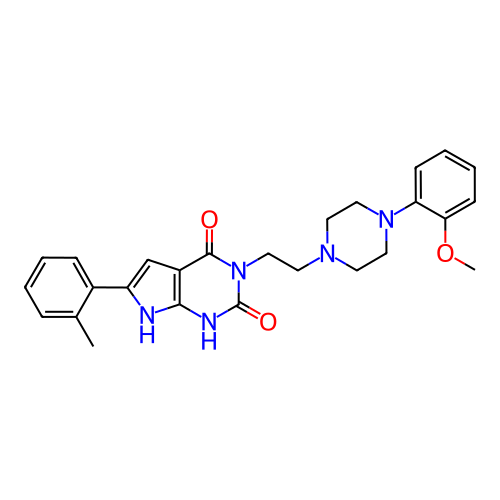 Chemical structure of BindingDB Monomer ID 50175319