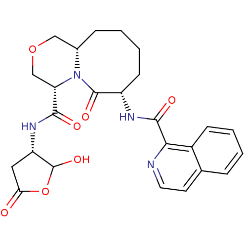 Chemical structure of BindingDB Monomer ID 50175327