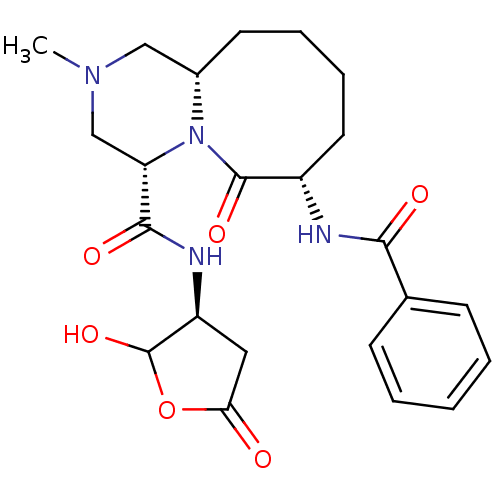 Chemical structure of BindingDB Monomer ID 50175330