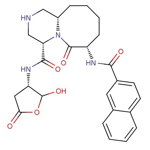 Chemical structure of BindingDB Monomer ID 50175335