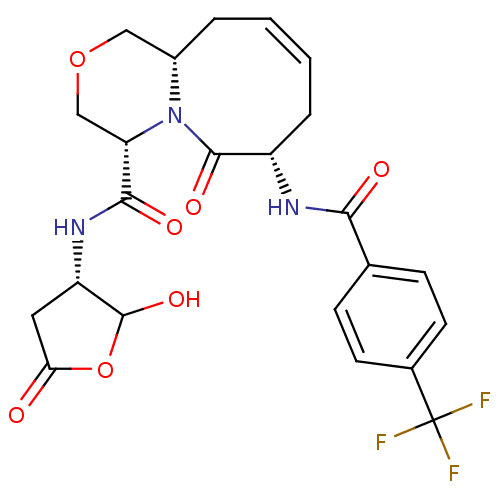 Chemical structure of BindingDB Monomer ID 50175343