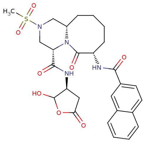 Chemical structure of BindingDB Monomer ID 50175346