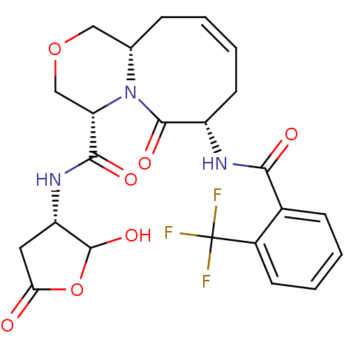 Chemical structure of BindingDB Monomer ID 50175349