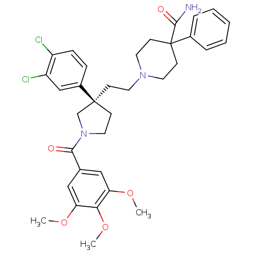Chemical structure of BindingDB Monomer ID 50175494