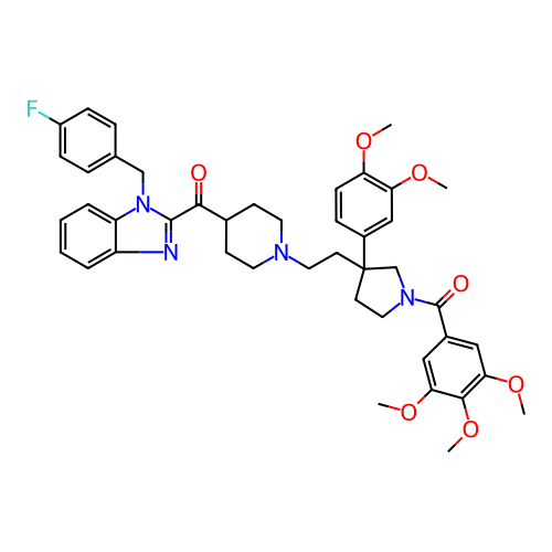 Chemical structure of BindingDB Monomer ID 50175497