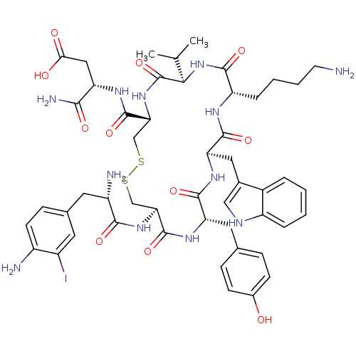 Chemical structure of BindingDB Monomer ID 50175591