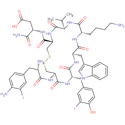 Chemical structure of BindingDB Monomer ID 50175595