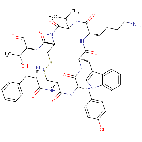 Chemical structure of BindingDB Monomer ID 50175598