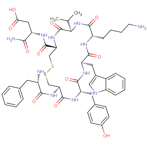 Chemical structure of BindingDB Monomer ID 50175601