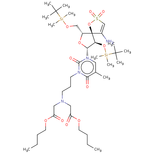 Chemical structure of BindingDB Monomer ID 50175624