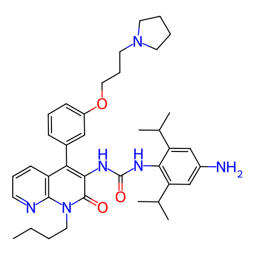 Chemical structure of BindingDB Monomer ID 50175768