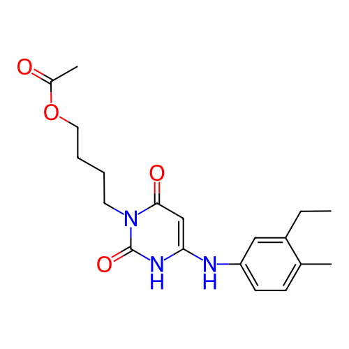 Chemical structure of BindingDB Monomer ID 50176106