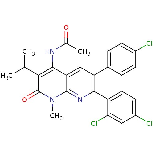 Chemical structure of BindingDB Monomer ID 50176437