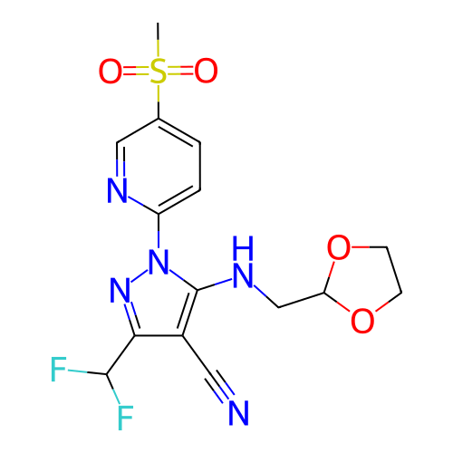Chemical structure of BindingDB Monomer ID 50176530