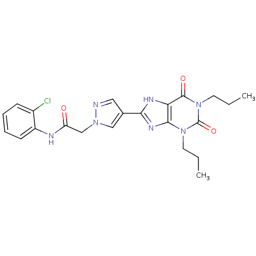 Chemical structure of BindingDB Monomer ID 50176736