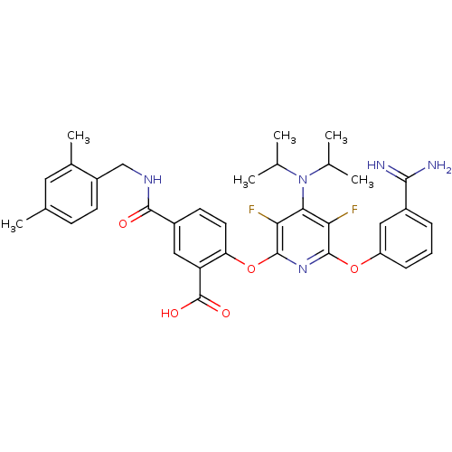 Chemical structure of BindingDB Monomer ID 50177192