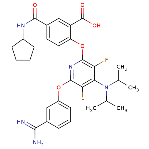 Chemical structure of BindingDB Monomer ID 50177196