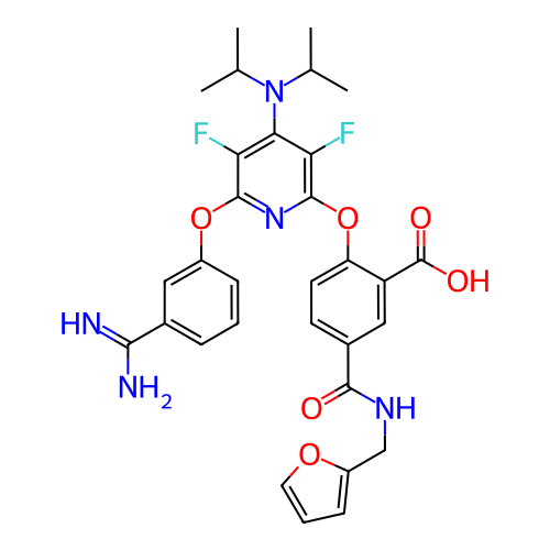 Chemical structure of BindingDB Monomer ID 50177198