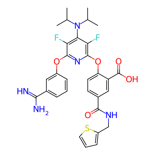 Chemical structure of BindingDB Monomer ID 50177199