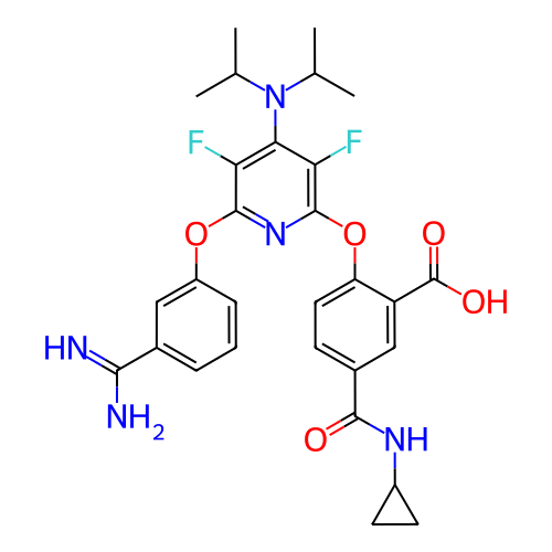 Chemical structure of BindingDB Monomer ID 50177204