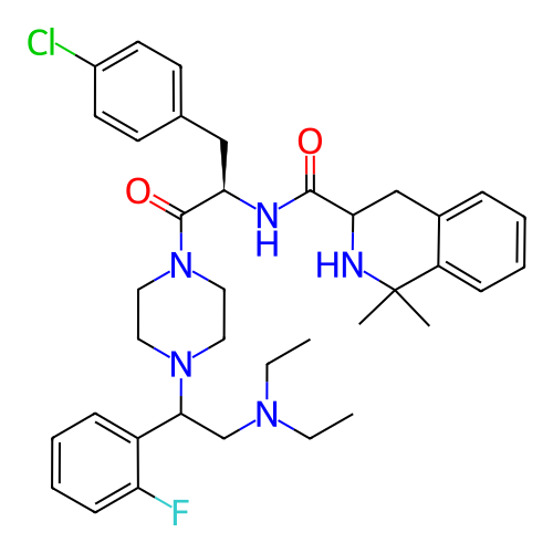 Chemical structure of BindingDB Monomer ID 50177564