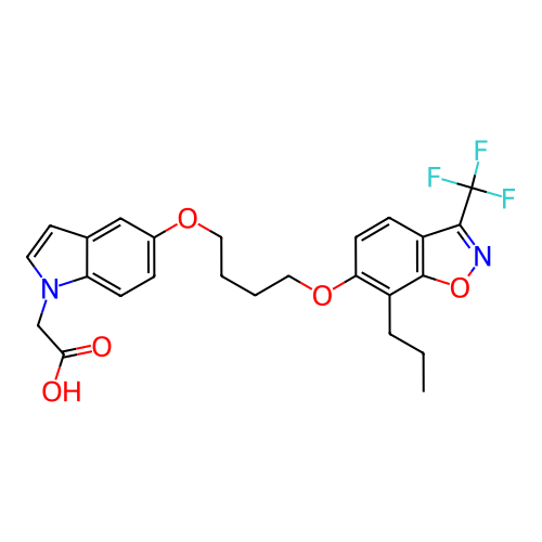 Chemical structure of BindingDB Monomer ID 50179235