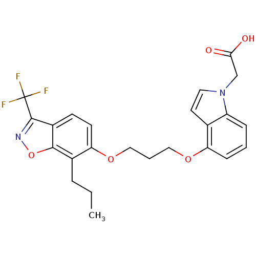 Chemical structure of BindingDB Monomer ID 50179237