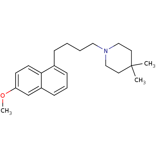 Chemical structure of BindingDB Monomer ID 50179265