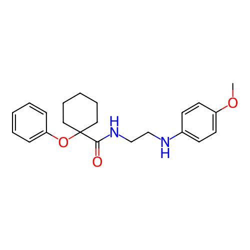 Chemical structure of BindingDB Monomer ID 50179554