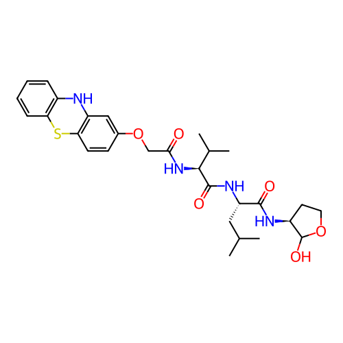 Chemical structure of BindingDB Monomer ID 50179741