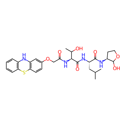 Chemical structure of BindingDB Monomer ID 50179747