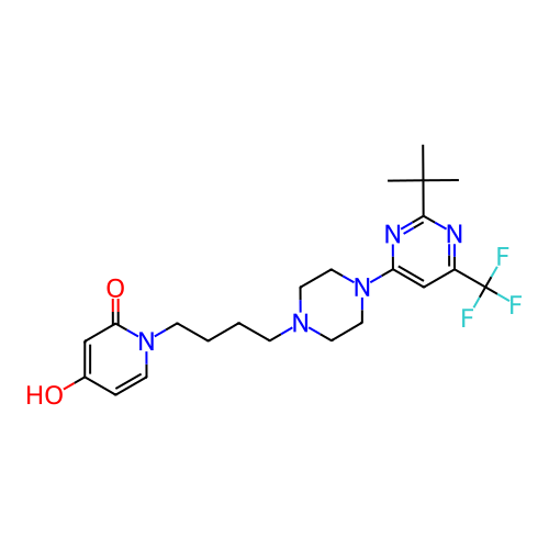 Chemical structure of BindingDB Monomer ID 50181164
