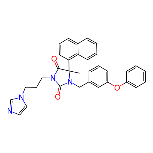Chemical structure of BindingDB Monomer ID 50181235