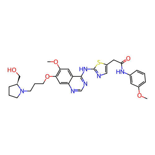 Chemical structure of BindingDB Monomer ID 50181557
