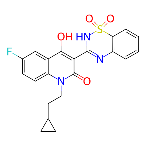 Chemical structure of BindingDB Monomer ID 50181559