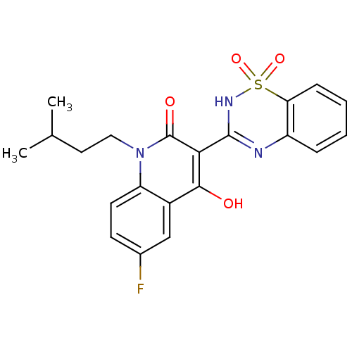 Chemical structure of BindingDB Monomer ID 50181560