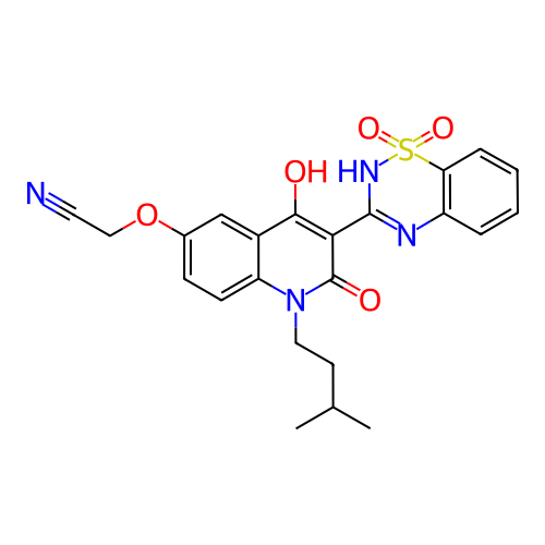 Chemical structure of BindingDB Monomer ID 50181567
