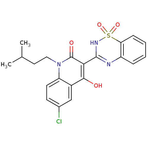 Chemical structure of BindingDB Monomer ID 50181579
