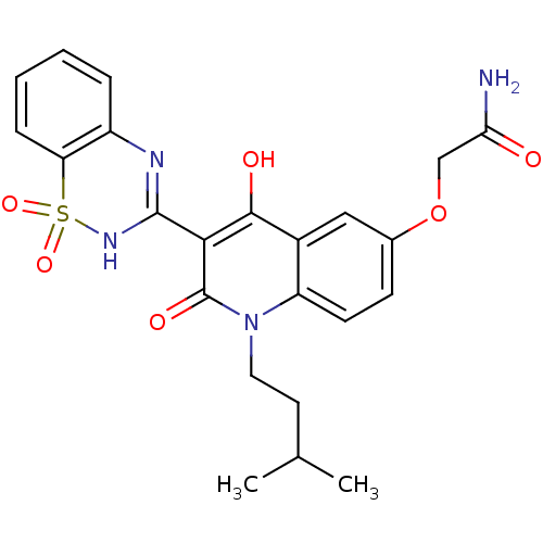 Chemical structure of BindingDB Monomer ID 50181584