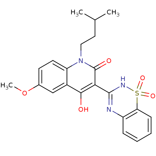 Chemical structure of BindingDB Monomer ID 50181588