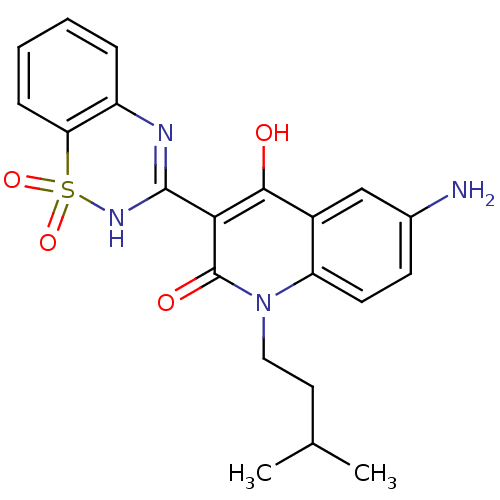 Chemical structure of BindingDB Monomer ID 50181593